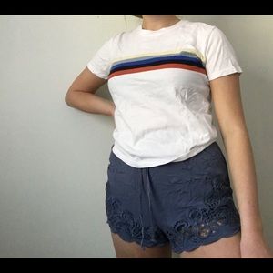 Kendall and Kylie lace shorts